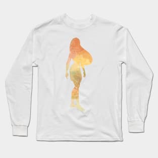 Character Inspired Silhouette Long Sleeve T-Shirt